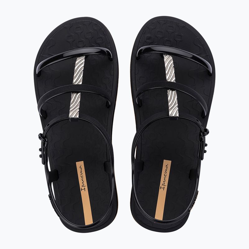 Sandały damskie Ipanema Drip Intense black/beige 9