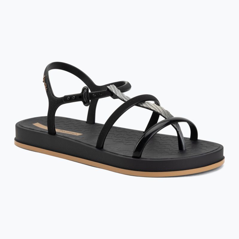 Sandały damskie Ipanema Drip Intense black/beige