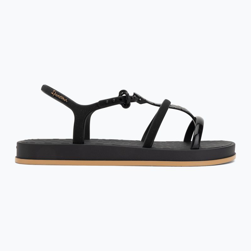 Sandały damskie Ipanema Drip Intense black/beige 2