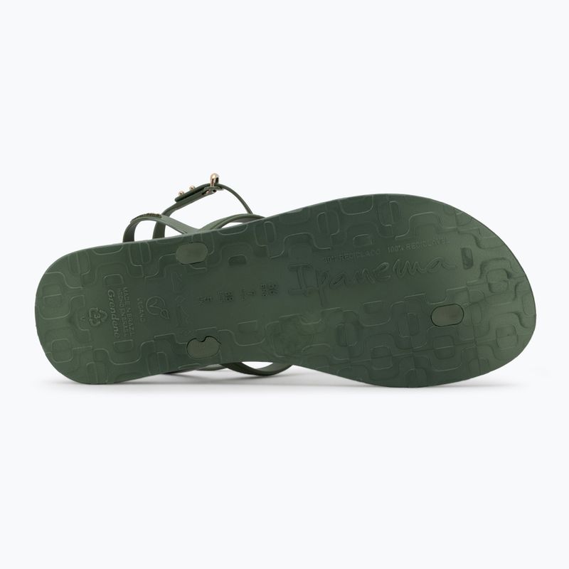 Sandały damskie Ipanema Atena green/beige 4