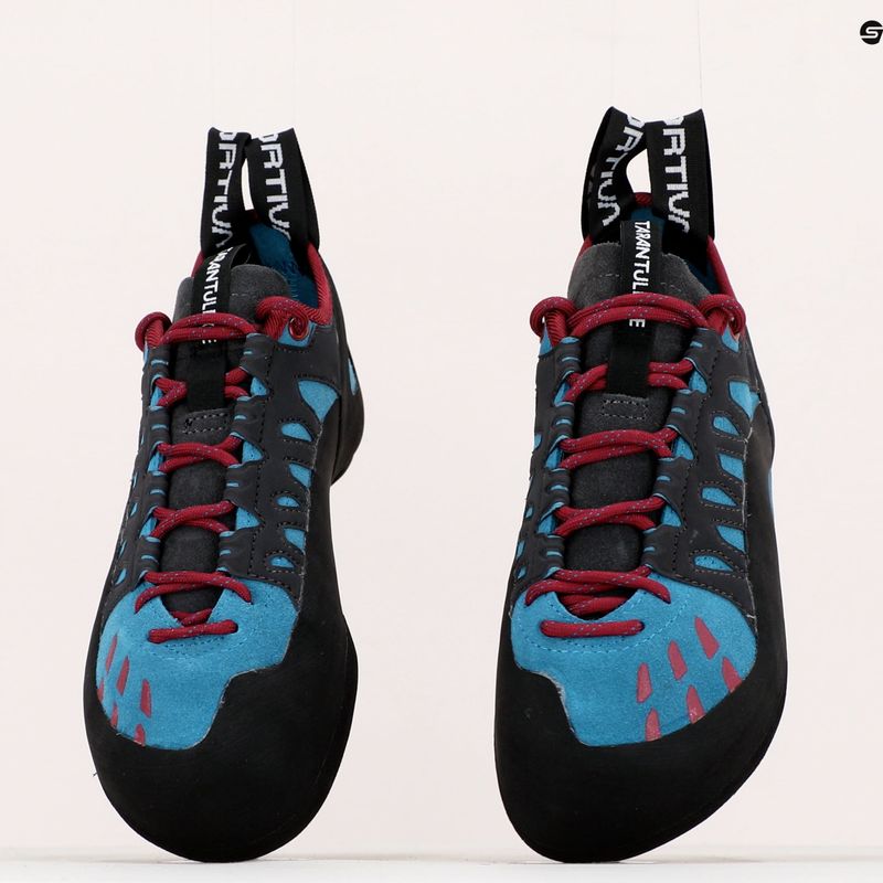 Buty wspinaczkowe damskie La Sportiva Tarantulace topaz/red/plum 9