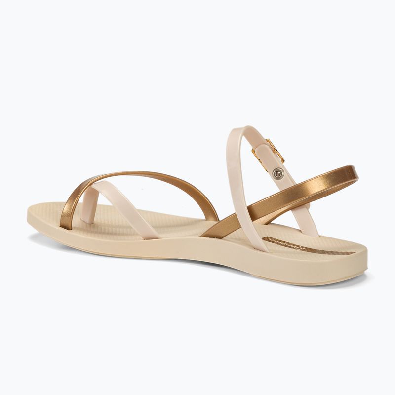 Sandały damskie Ipanema Fashion VII beige/gold 3