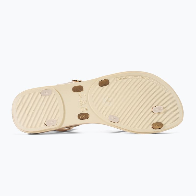 Sandały damskie Ipanema Fashion VII beige/gold 4