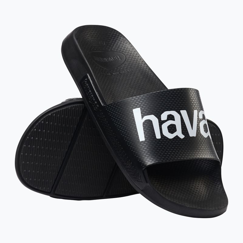 Klapki Havaianas Classic Logomania navy black 13