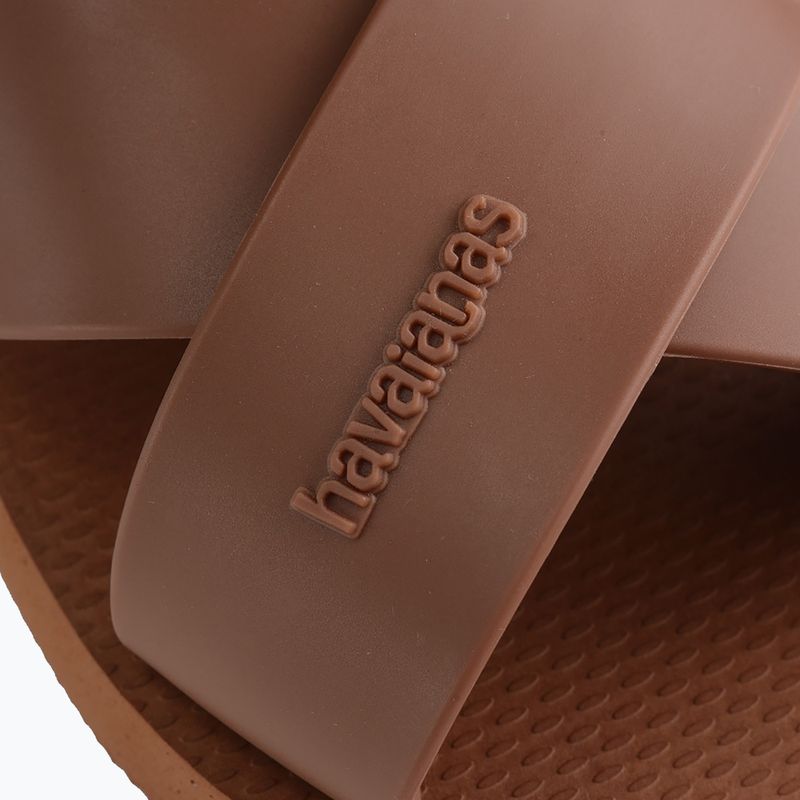 Klapki damskie Havaianas Aqua rust 8