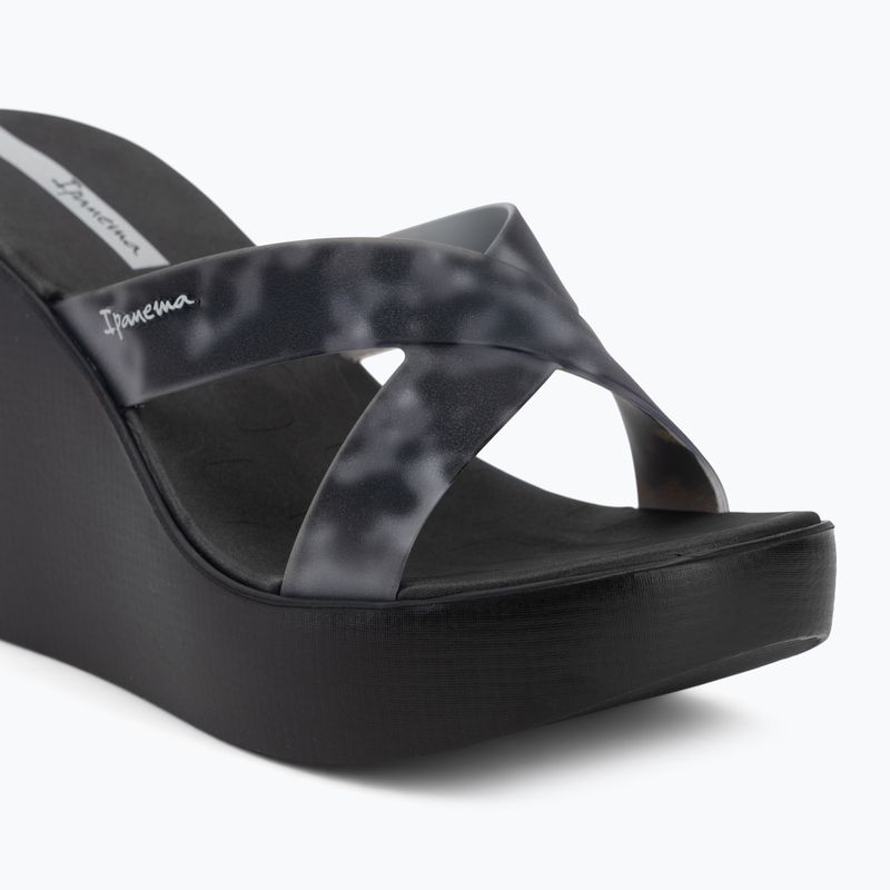 Klapki damskie Ipanema High Fashion black/grey 7