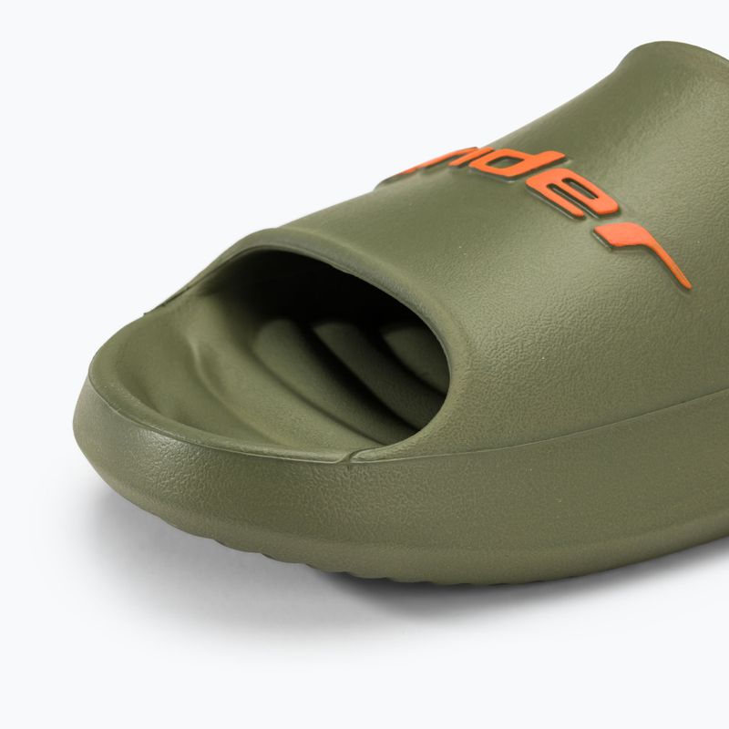 Klapki męskie RIDER Rzero Slide green/orange 7