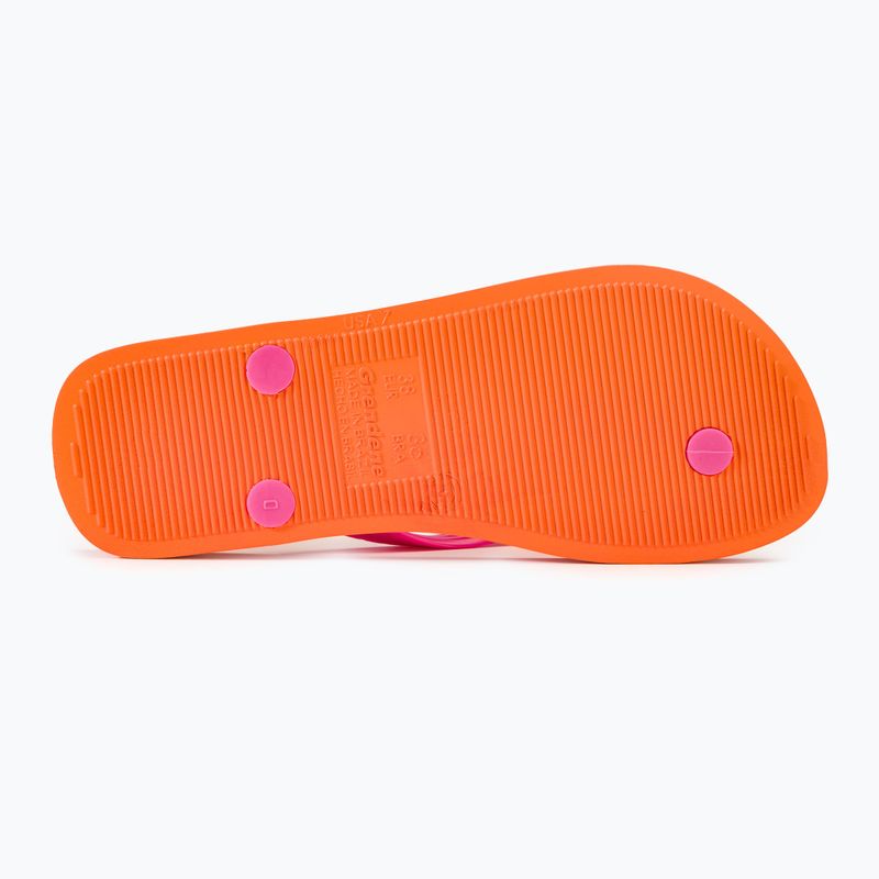 Japonki damskie Ipanema Clas Brasil II AD orange/pnk 4