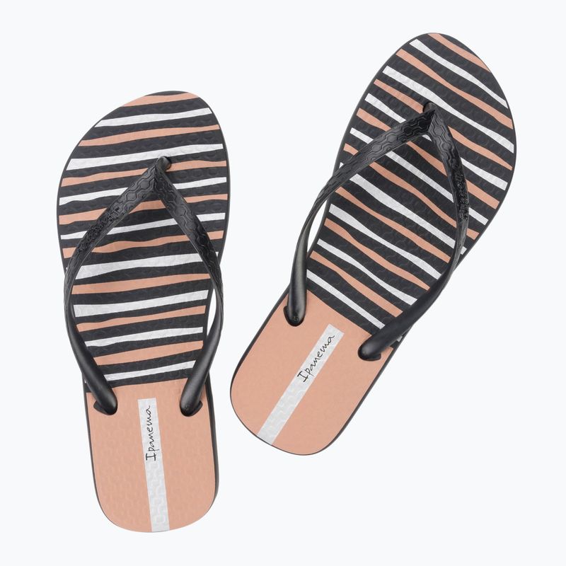 Japonki damskie Ipanema Classic Happy XII black/black/pink 10