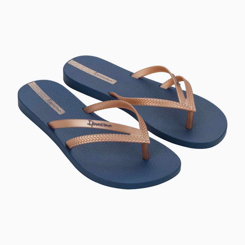 Japonki damskie Ipanema Bossa blue/metallic pink 8