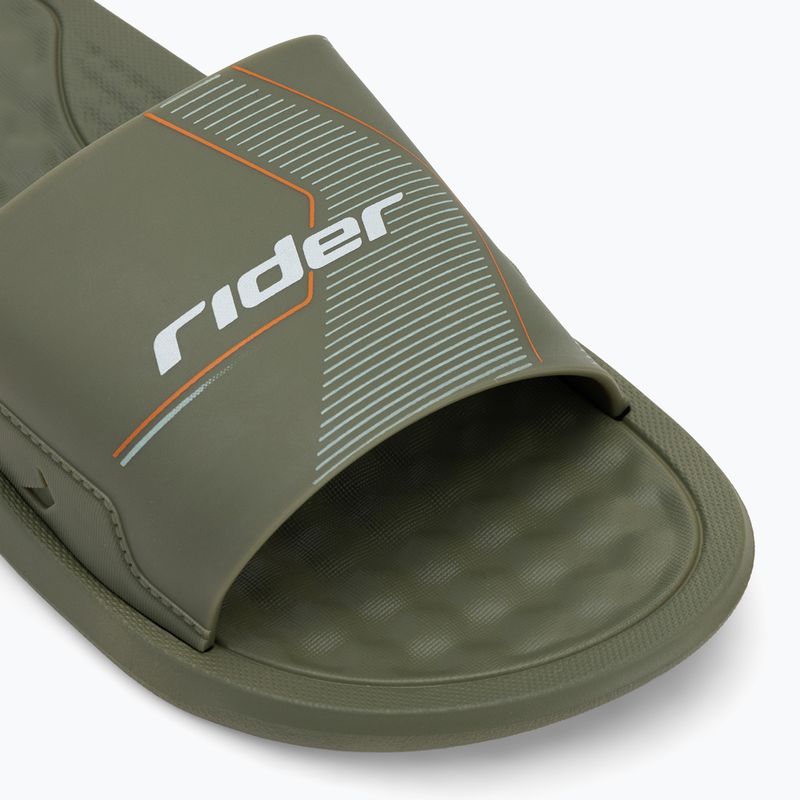 Klapki męskie RIDER Step Slide green/green/white 7