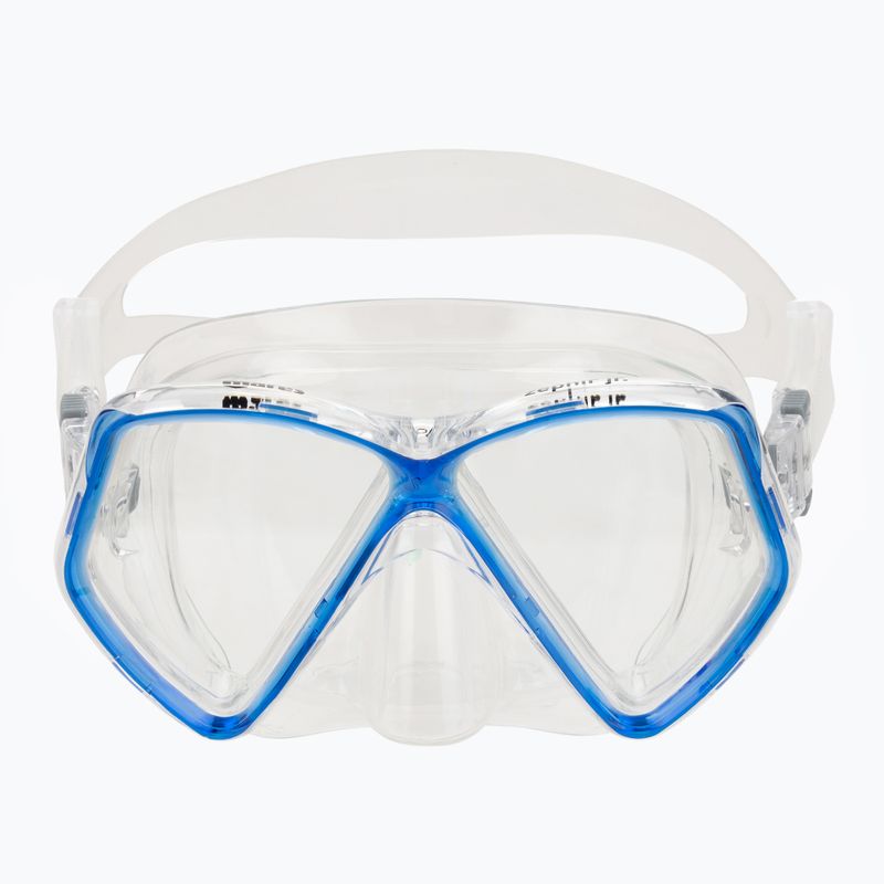 Maska do snorkelingu dziecięca Mares Zephir JR blue/clear 2