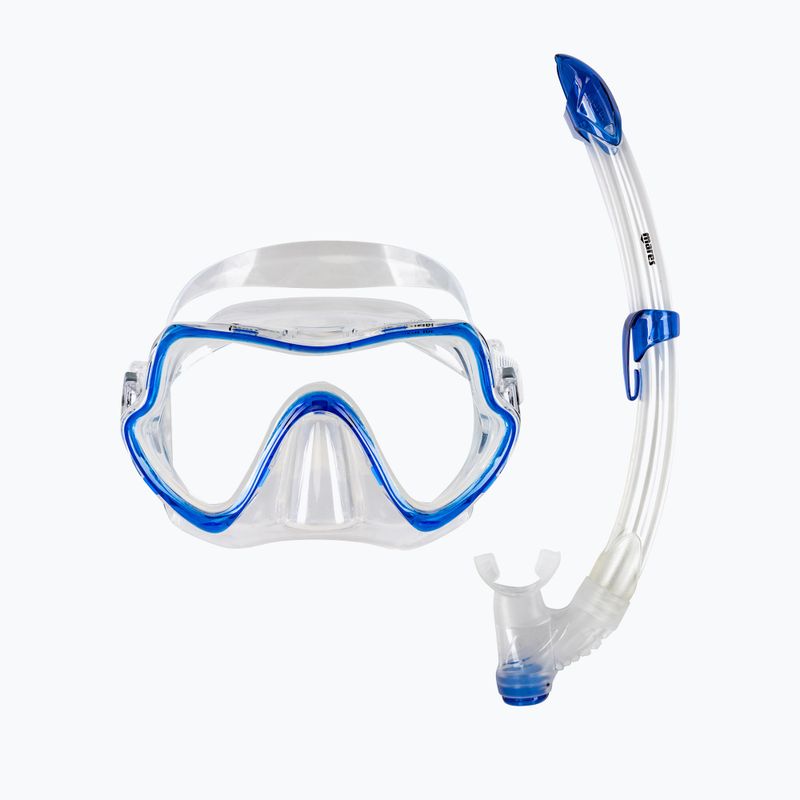 Zestaw do nurkowania Mares Pure Vision blue/clear 2
