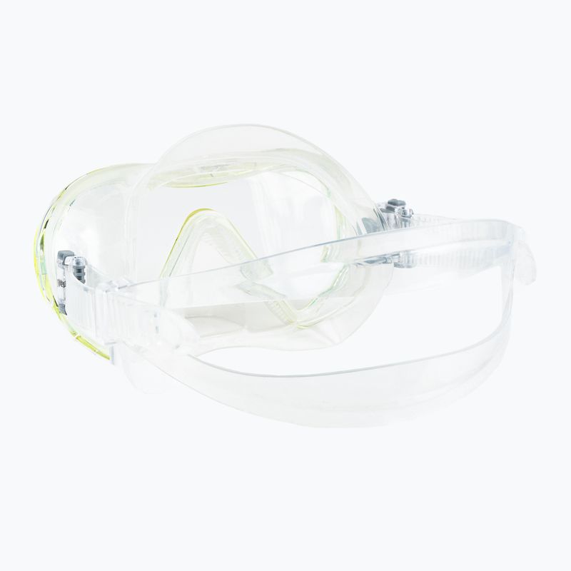 Zestaw do nurkowania Mares Vento clear/yellow 5