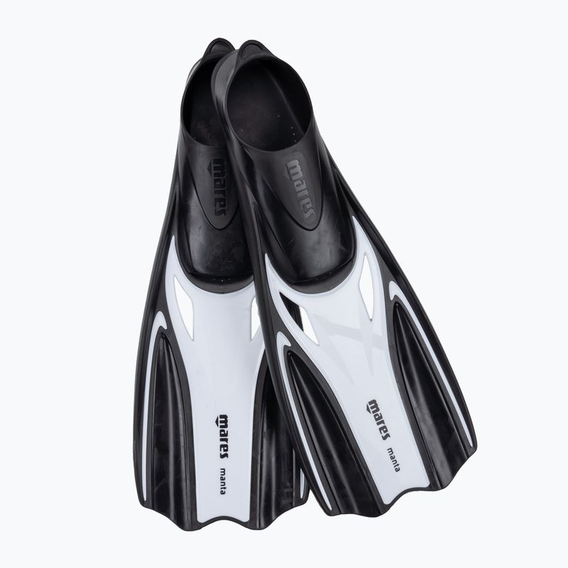 Płetwy do snorkelingu Mares Manta white/black 6