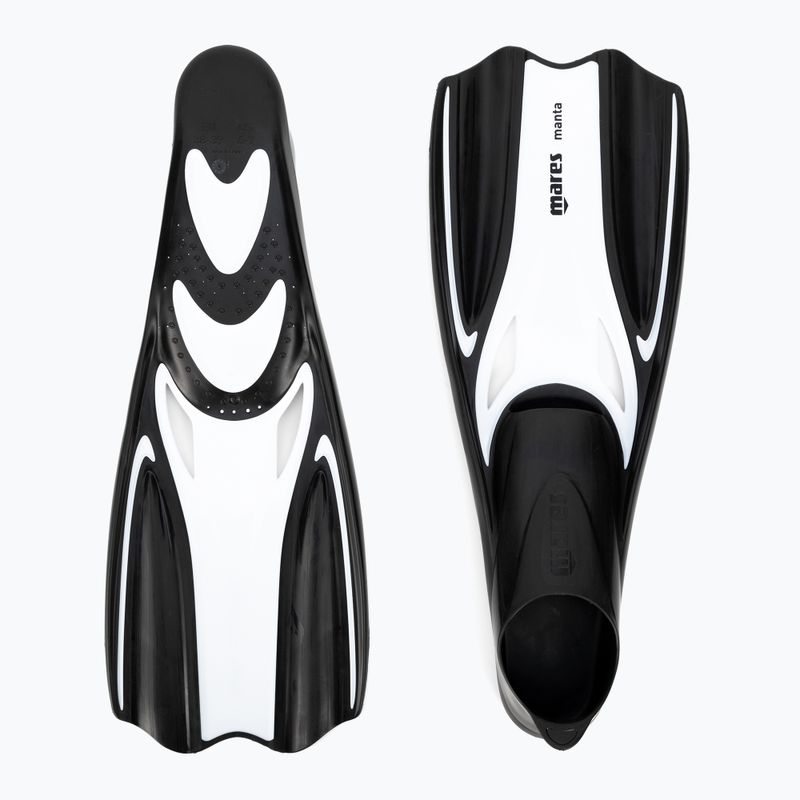 Płetwy do snorkelingu Mares Manta white/black 2