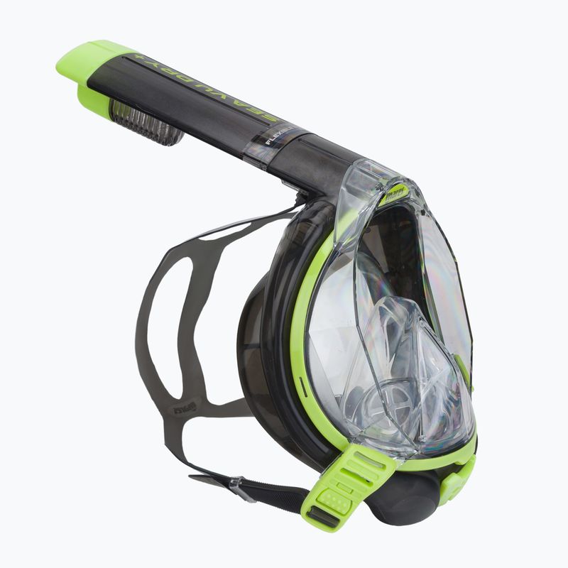 Maska do nurkowania Mares Sea VU Dry + lime/smoke