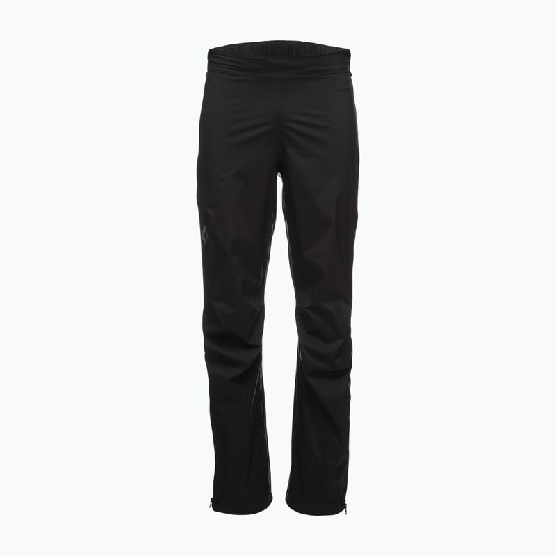 Spodnie z membraną męskie Black Diamond Stormline Stretch Full Zip Rain black 4