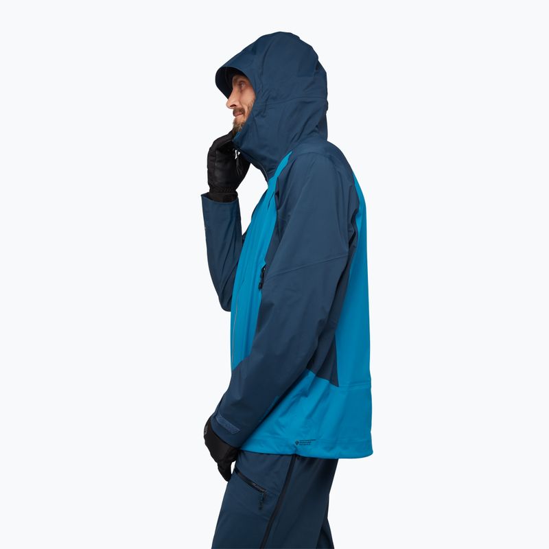 Kurtka skiturowa męska Black Diamond Recon Lt Stretch kingfisher/indigo 3