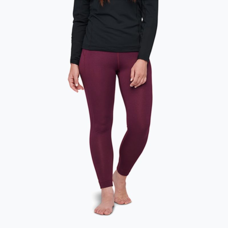 Spodnie termoaktywne damskie Black Diamond Coefficient LT blackberry
