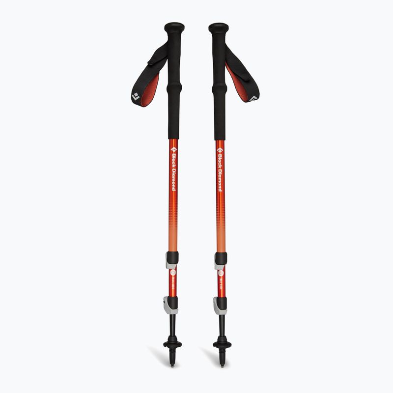 Kije trekkingowe Black Diamond Trail Back Trek burnt sienna 10