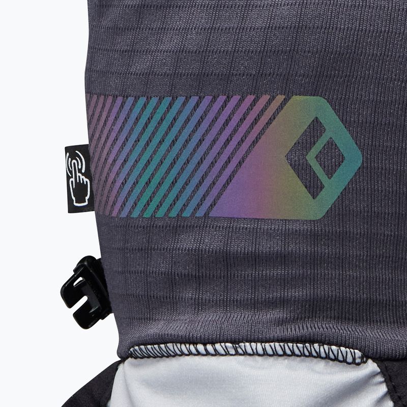 Rękawiczki trekkingowe Black Diamond Gridtech Storm Hood carbon/glacier 7