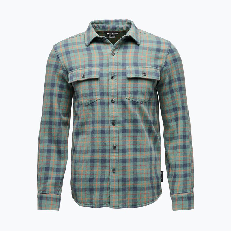 Koszula męska Black Diamond Project Twill laurel green/charcoal 4