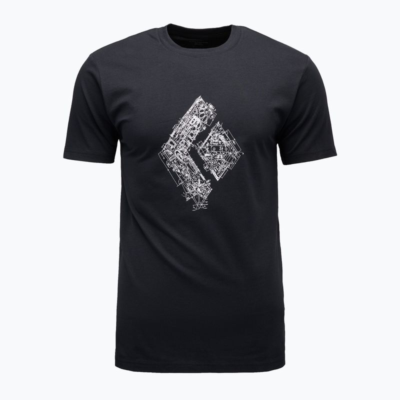 Koszulka męska Black Diamond Engineered Diamond SS Tee black 5