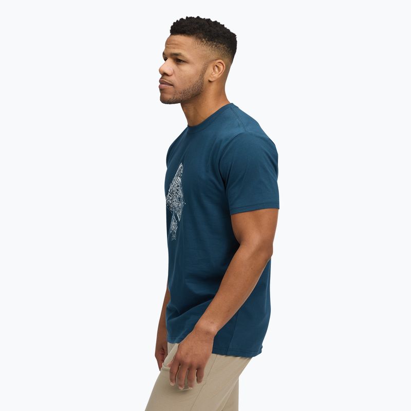 Koszulka męska Black Diamond Engineered Diamond SS Tee indigo 3