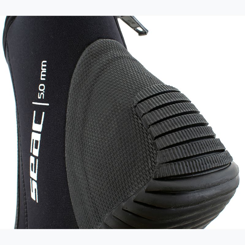 Buty neoprenowe SEAC Basic HD Zip 5 mm black 7
