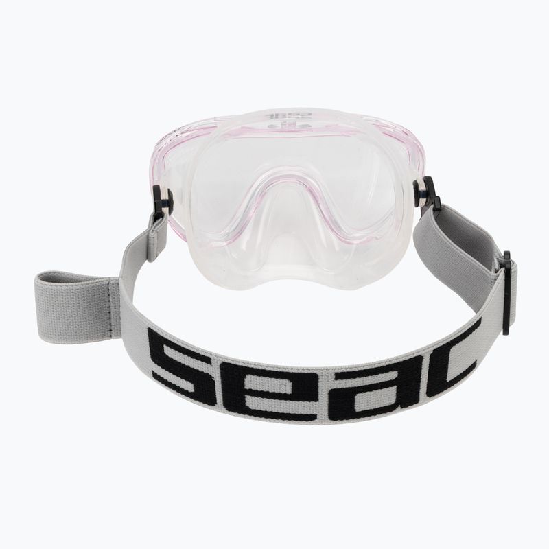 Maska do nurkowania dziecięca Seac Viva pink 4