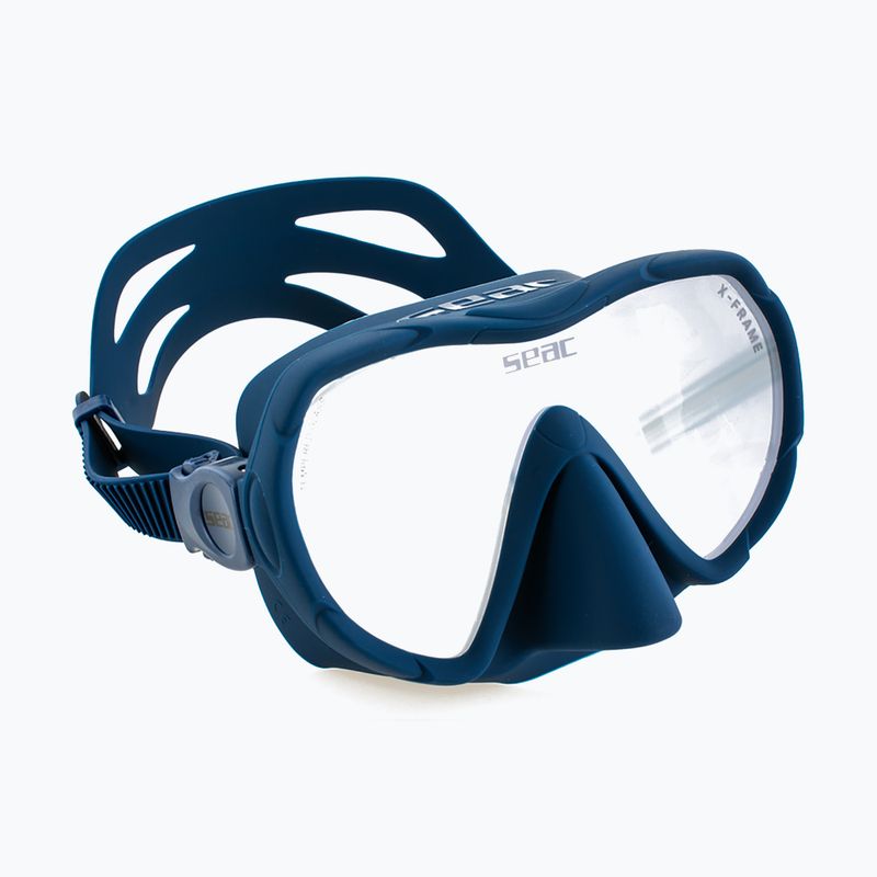 Maska do nurkowania SEAC X-Frame blue 3