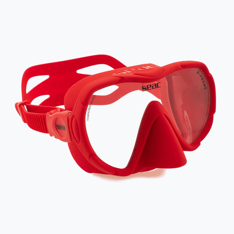 Maska do nurkowania SEAC X-Frame red 2