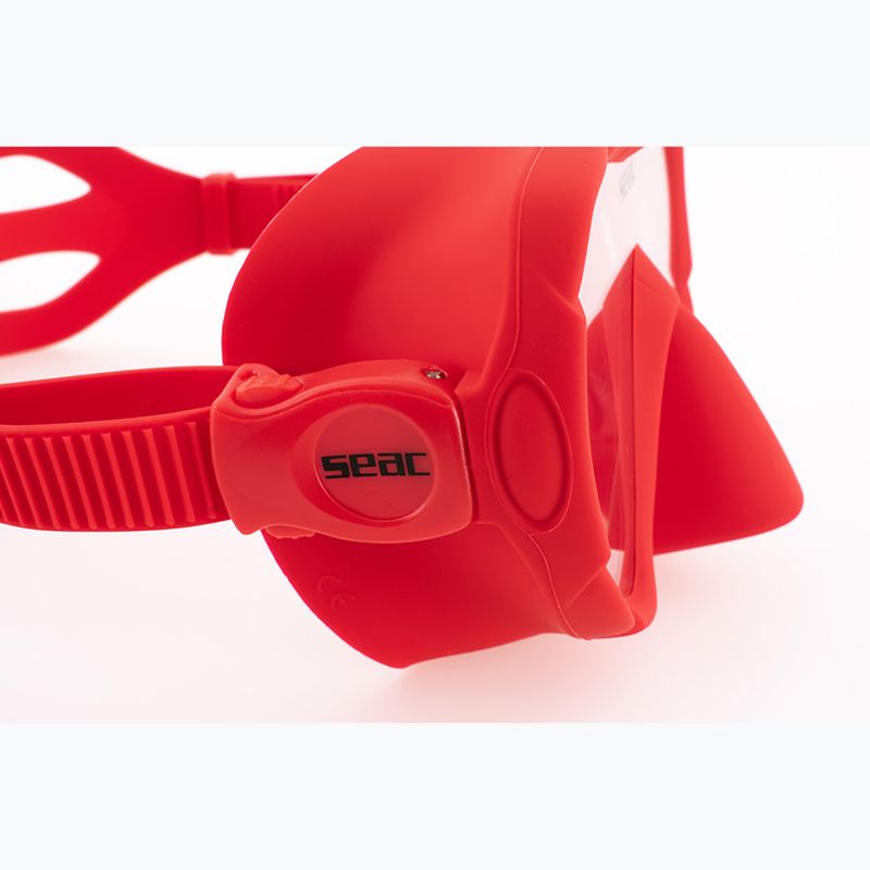 Maska do nurkowania SEAC X-Frame red 5
