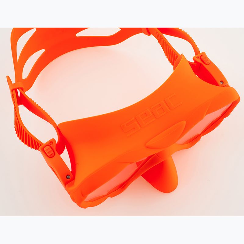 Maska do nurkowania SEAC X-Frame orange 4