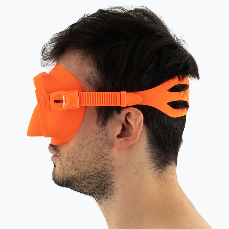 Maska do nurkowania SEAC X-Frame orange 11