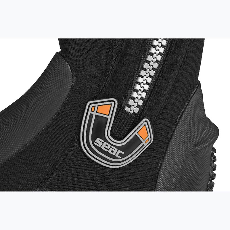 Buty neoprenowe SEAC Basic HD Zip 5 mm black 4