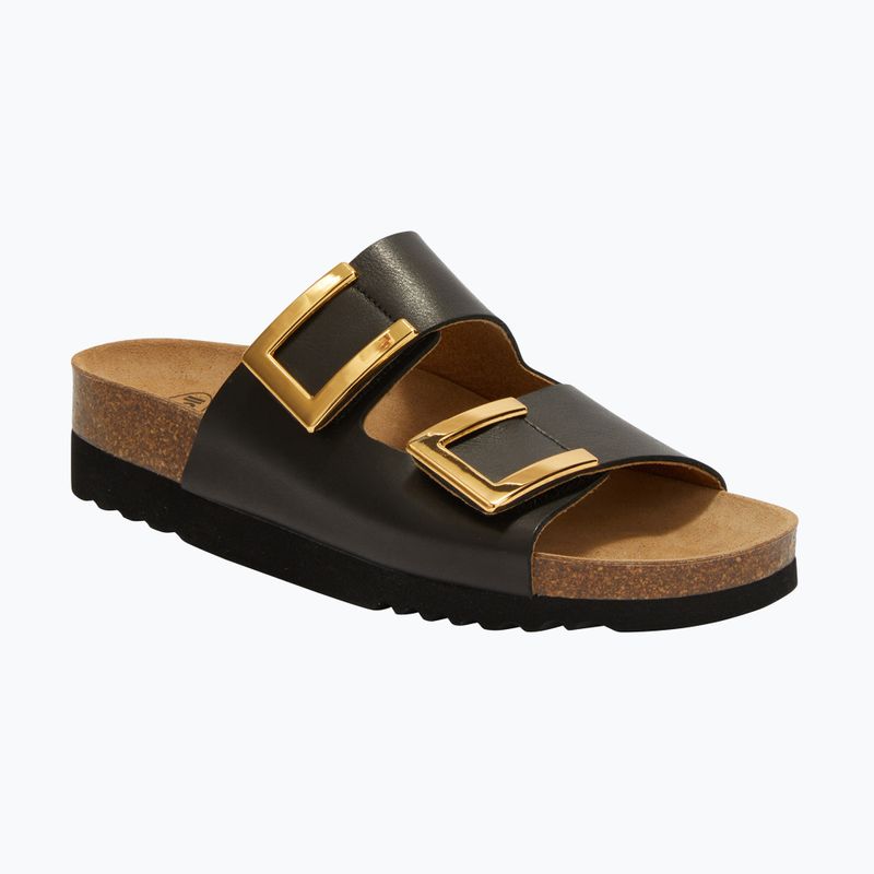 Klapki damskie Scholl Montery 2 Straps Ad Med black 8