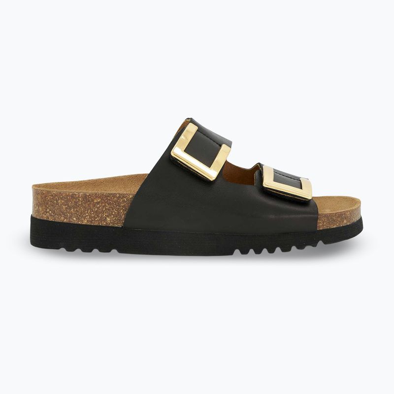 Klapki damskie Scholl Montery 2 Straps Ad Med black 9