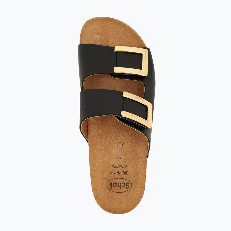 Klapki damskie Scholl Montery 2 Straps Ad Med black 11