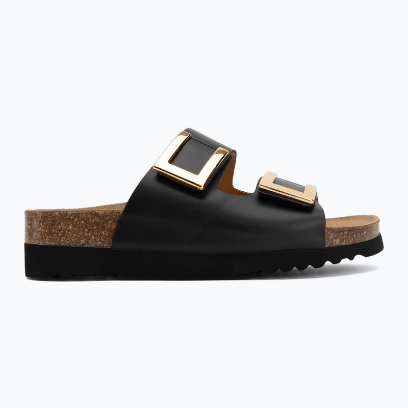 Klapki damskie Scholl Montery 2 Straps Ad Med black 2