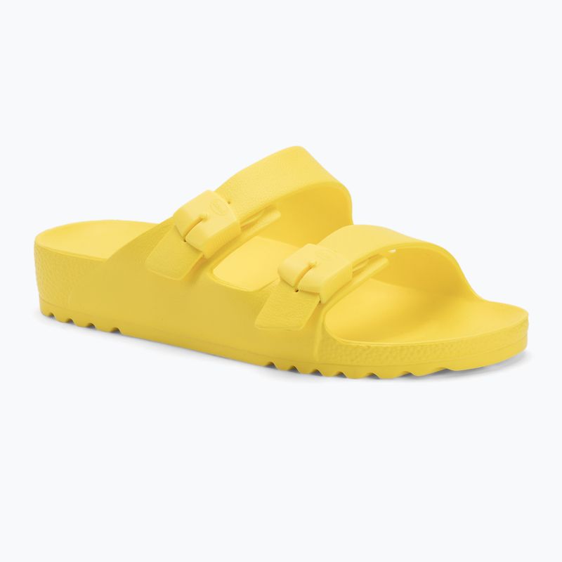 Klapki damskie Scholl Bahia Med lemon