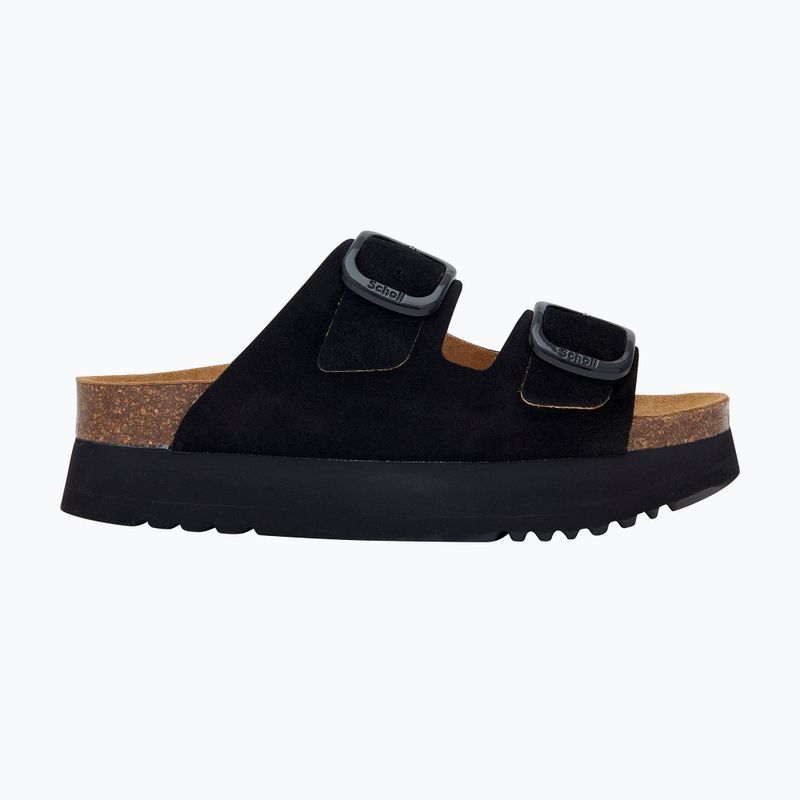 Klapki damskie Scholl Lucie Suede black 8