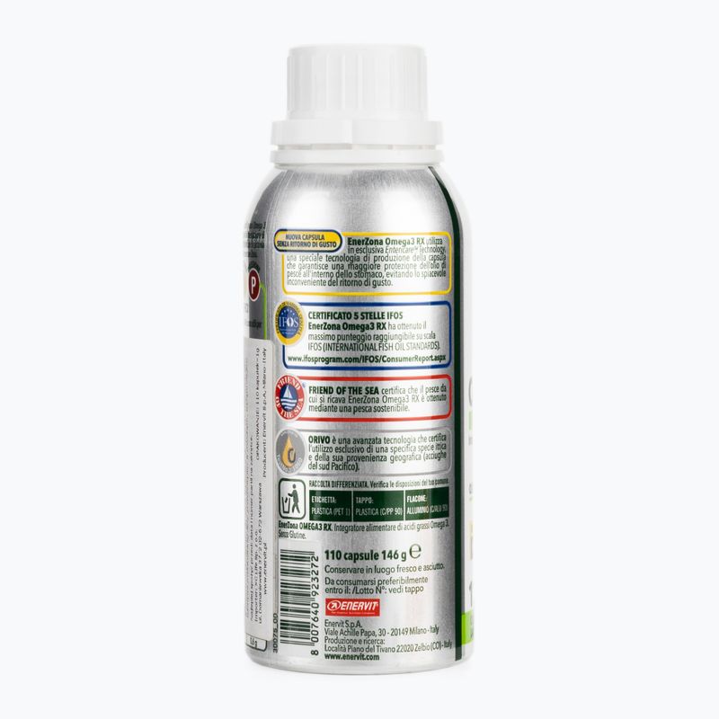 Kwasy tłuszczowe Enervit EnerZona Omega-3 RX 110 caps 2