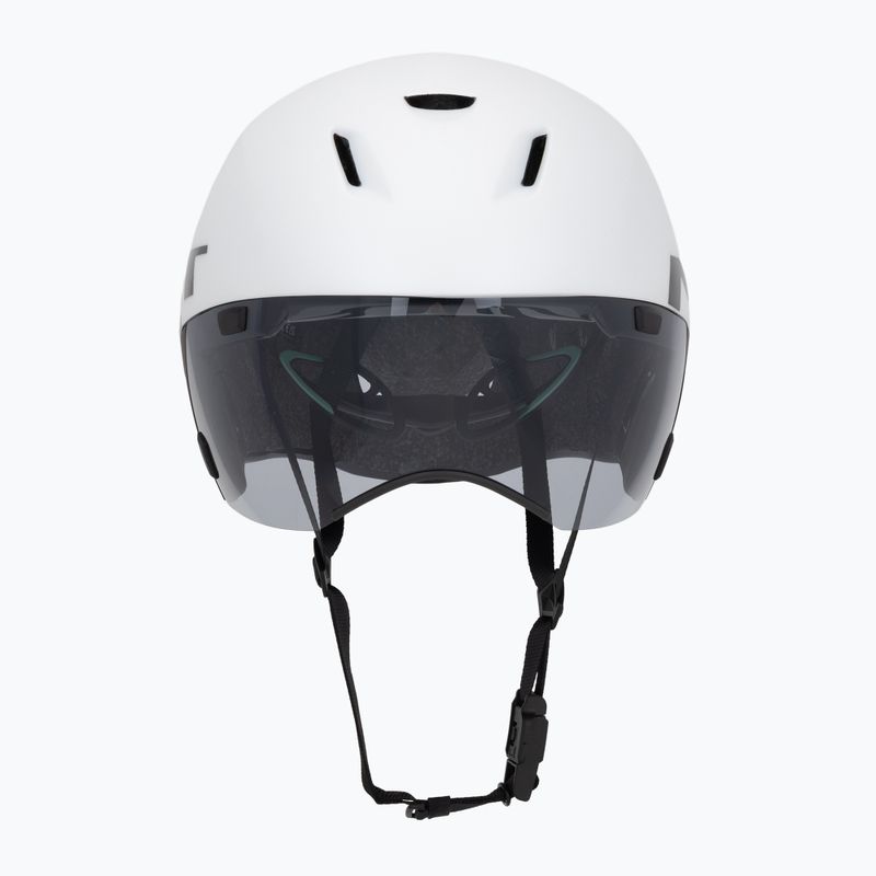 Kask rowerowy MET Codatronica white/silver matt glossy 2