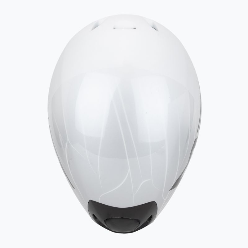 Kask rowerowy MET Codatronica white/silver matt glossy 6