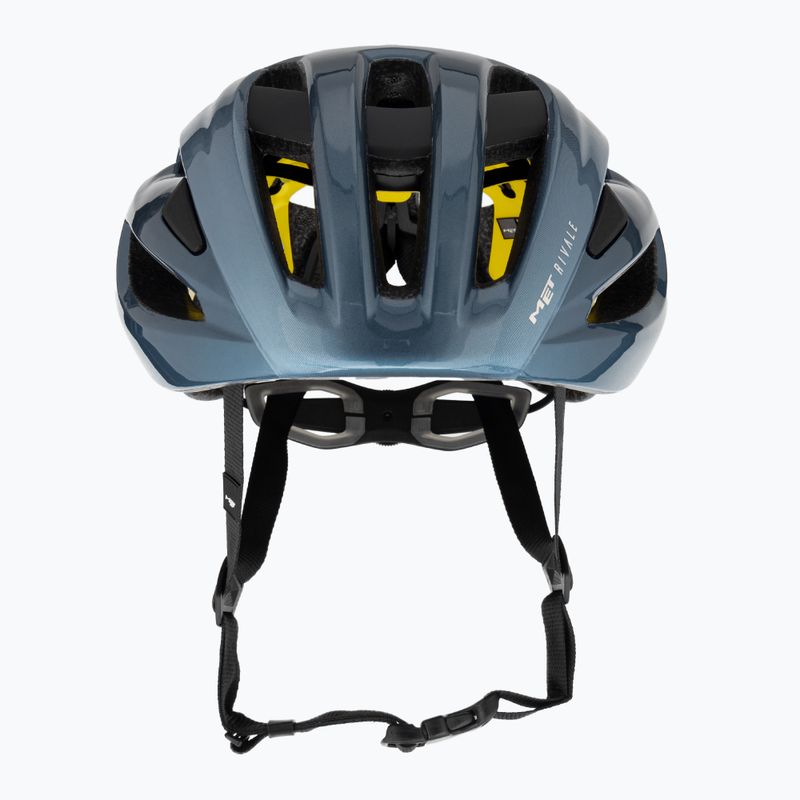 Kask rowerowy MET Rivale II Mips navy/ silver matt 2