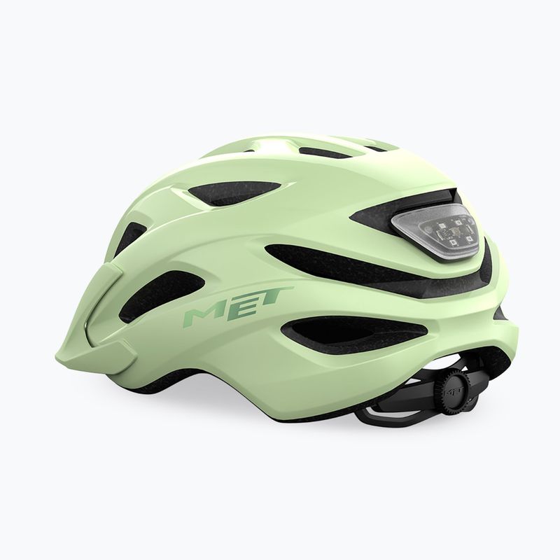 Kask rowerowy MET Crossover mint glossy 9