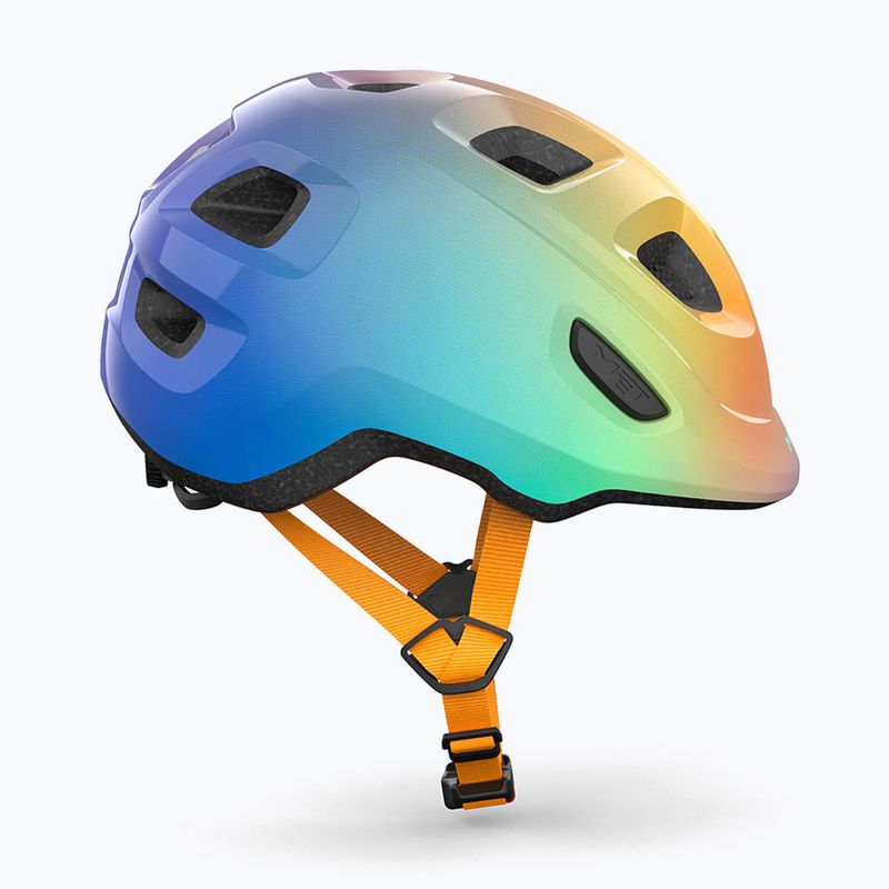 Kask rowerowy dziecięcy MET Hooray multicolour glossy 4