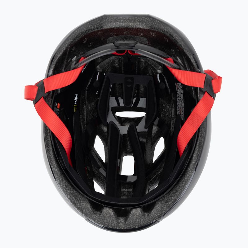 Kask rowerowy MET Rivale II Mips black/red glossy 5